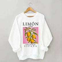 Limon Con Amor De Espana Sweatshirt