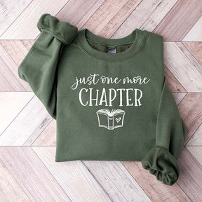 Just One More Chapter Teacher Book Sweatshirt