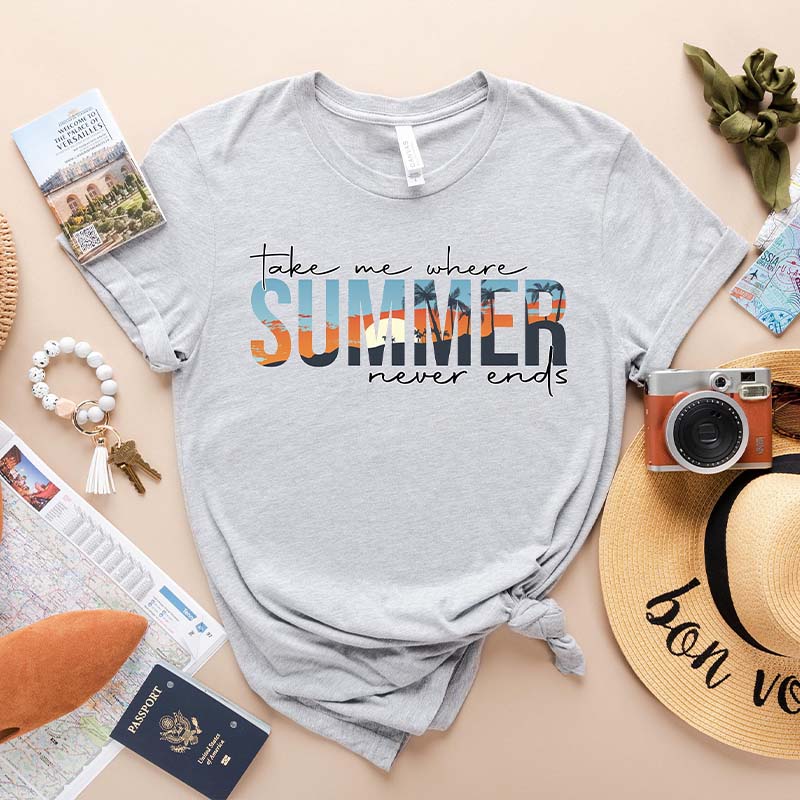 Take Me Where Summer Never Ends T-Shirt