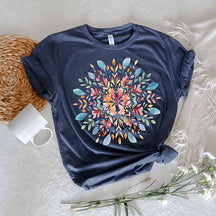 Mandala Floral The Zen Seeker T-Shirt