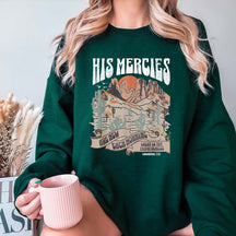 Boho Religious Mountain Sweatshirt