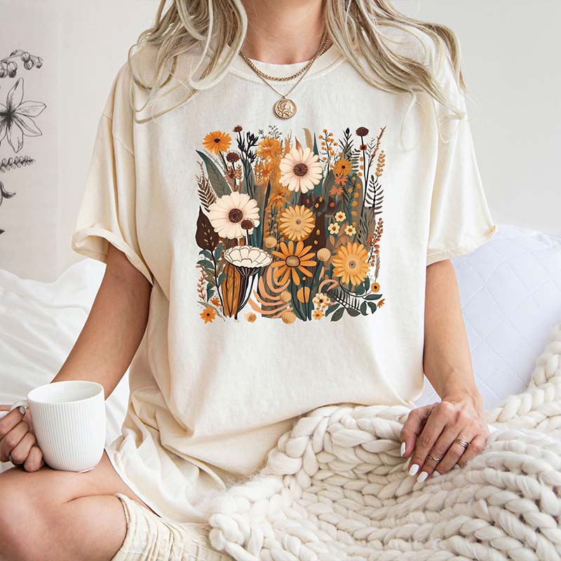 Flower Garden Daisy Lover T-Shirt