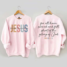 Jesus Women Religious Minimal Sweatshirt