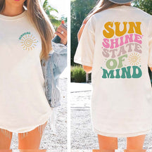 Retro Funny Sun Shine On My Mind T-Shirt