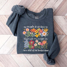 Floral Jesus The Way The Truth The Life Sweatshirt