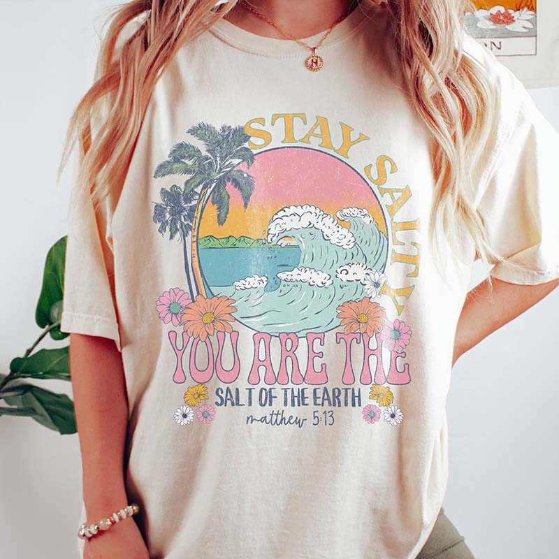 Stay Salty Bible Verse T-Shirt