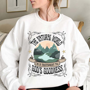 Vintage Faith Based National World Sweatshirt