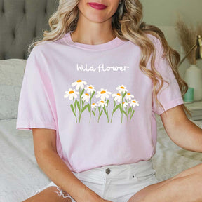 Daisies Wildflower Flower and Garden T-Shirt