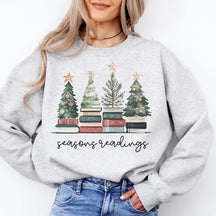 Bookish Christmas Seasons Readings Sweatshirt