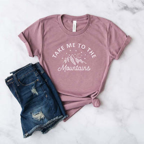 Take Me To The Mountains Hiking T-Shirt