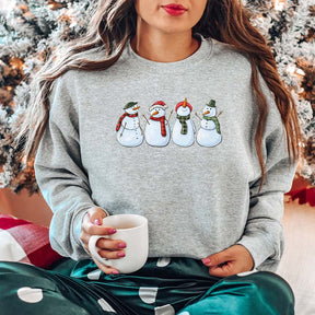 Snowman Women Gift Sweatshirt