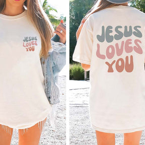 Jesus Loves You Christian Merch T-Shirt