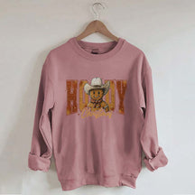 Howdy Christmas Gingerbread Man Sweatshirt