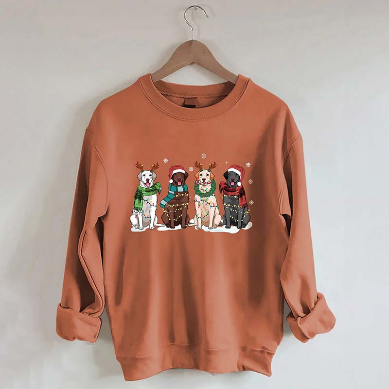 Christmas Labrador Retriever Sweatshirt