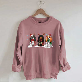 Cavalier King Charles Spaniel Christmas Sweatshirt