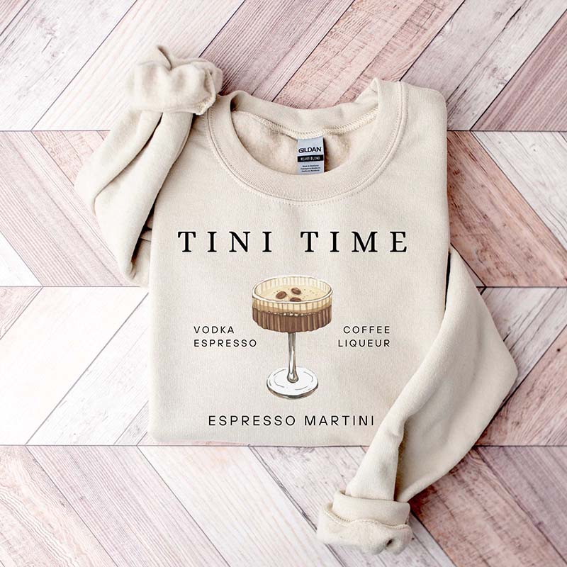 Espresso Martini Tini Time Sweatshirt