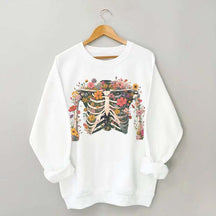 Rib Cage Cottagecore Wildflower Sweatshirt