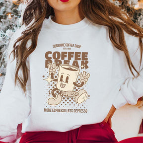 More Espresso Less Depresso Sweatshirt