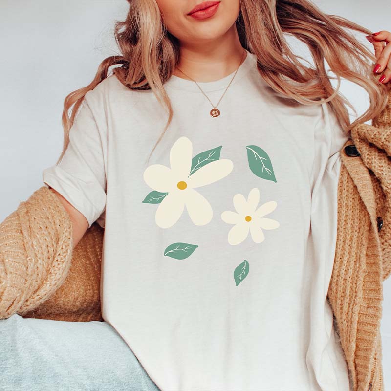 Floral Boho Summer Gardener T-Shirt