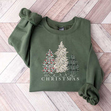 Merry Christmas Tree Sweatshirt