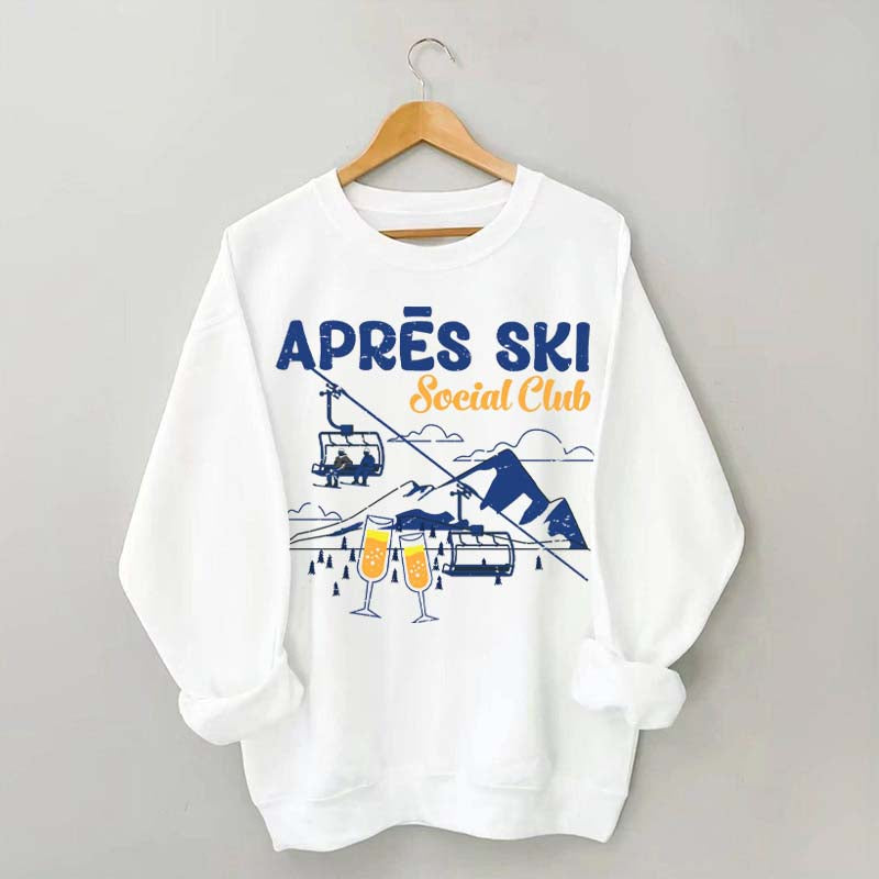 Cocktail Apres Ski Club Sweatshirt