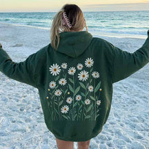 Cute Daisy Aesthetic Plant Hoodie