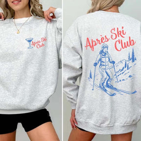 Retro Apres Ski Warm Winter Sweatshirt