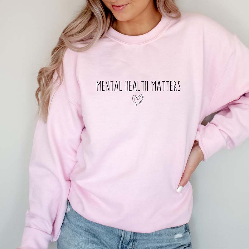 Mental Health Matters Retro Sweatshirt