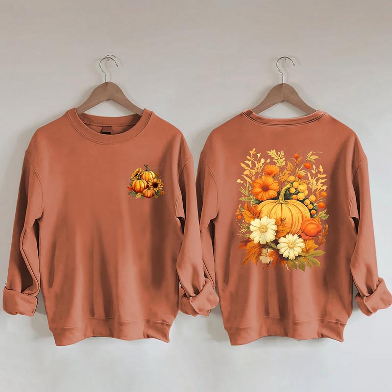 Sunflower Pumpkins Sweatshirt