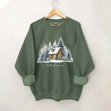 Winter Cabin sweatshirt