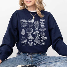 Vintage Mushroom Nature Lover Sweatshirt