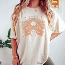 Boho Wildflower Bow T-Shirt