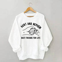 Aunt Nephew Fist Bump Sweatshirt