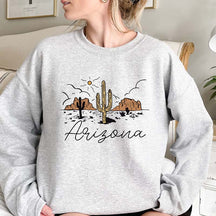 Arizona Desert Cactus Sweatshirt