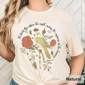 Inspirational Saying Religious Bird T-Shirt