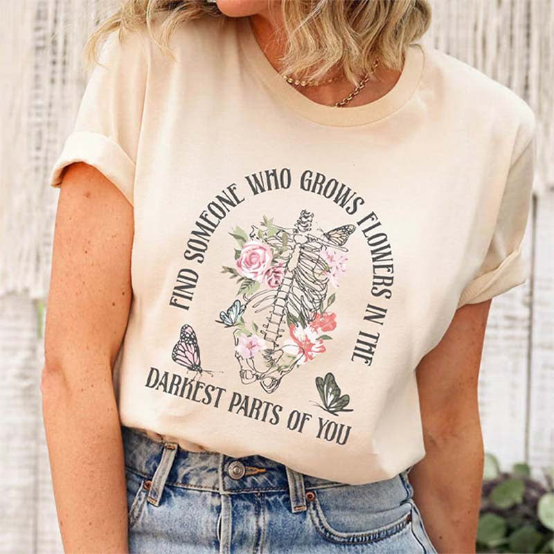 Find Someone Who Grows Flowers T-Shirt