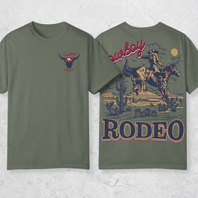 Cowboy Rodeo Vintage Graphic T-Shirt