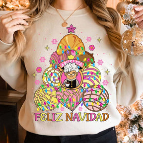 Mexican Christmas Tree Latina Sweatshirt