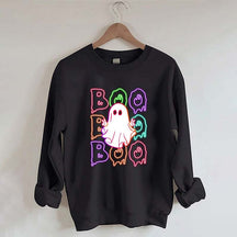 Halloween Neon Boo Sweatshirt