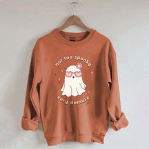 Not Too Spooky Very Demure Sweatshirt