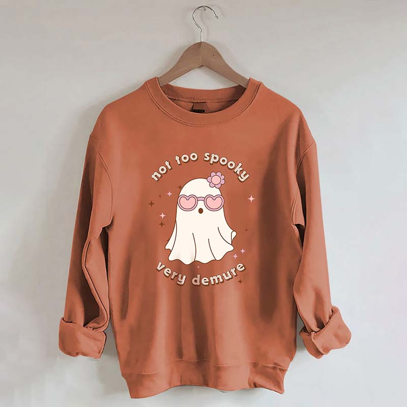 Not Too Spooky Very Demure Sweatshirt