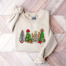 Baseball Christmas Tree Sweatshirt