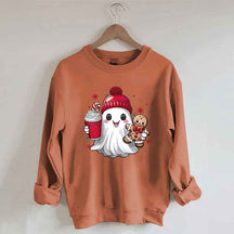 Cute Christmas Ghost Sweatshirt