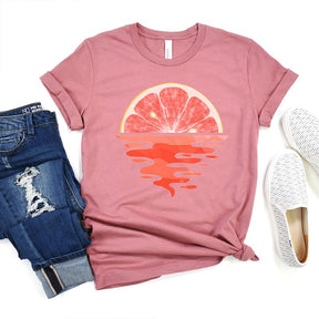 Grapefruit  Fruit Lover Bloody Orange T-Shirt