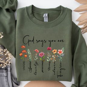 Christian Religious Faith Bases Sweatshirt