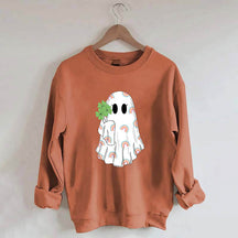 Funny St Patricks Day Ghost Sweatshirt