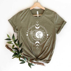 Mystic Moon And Sun Spiritual T-Shirt