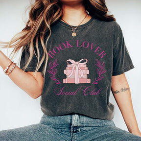 Coquette Book Club Social Bookish T-Shirt