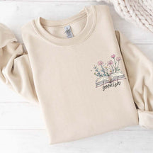 Bookish Floral Booktroverts Sweatshirt