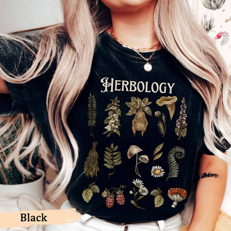 Herbology Magic Wizard Plants T-Shirt